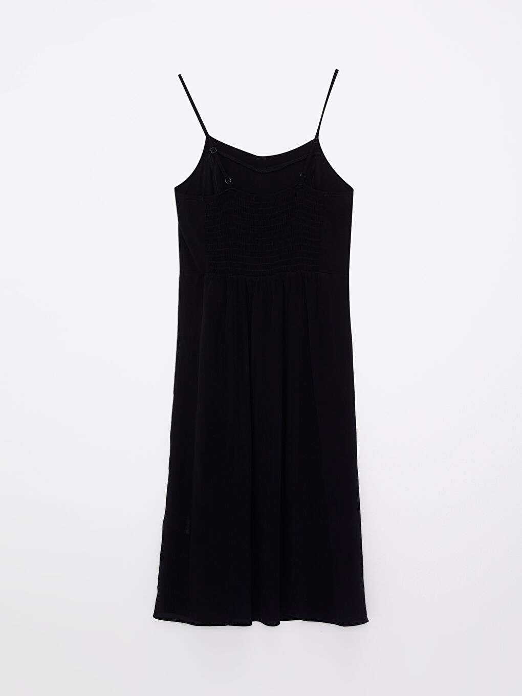 Rochie pentru Femei Simplă cu Bretele și Decolteu în Formă de Inimă-6