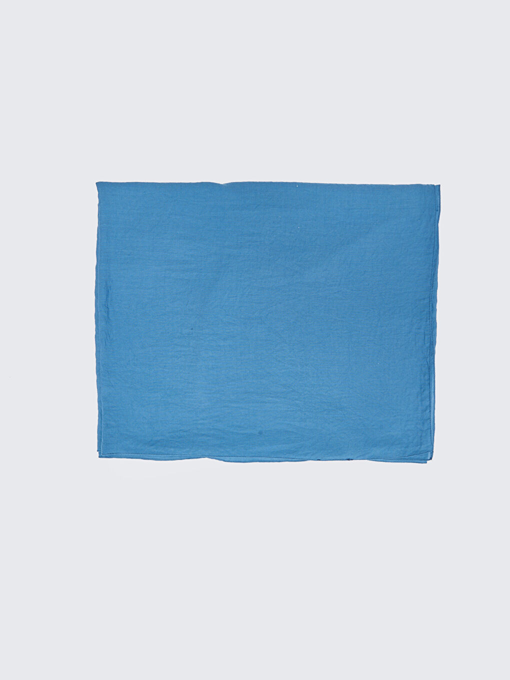 Mavi Kadın Düz  Şal-1