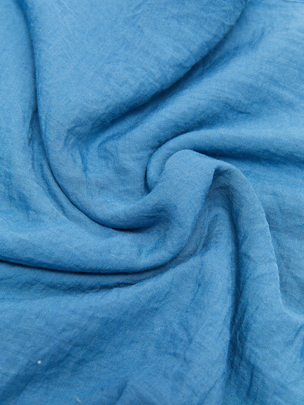 Mavi Kadın Düz  Şal-2