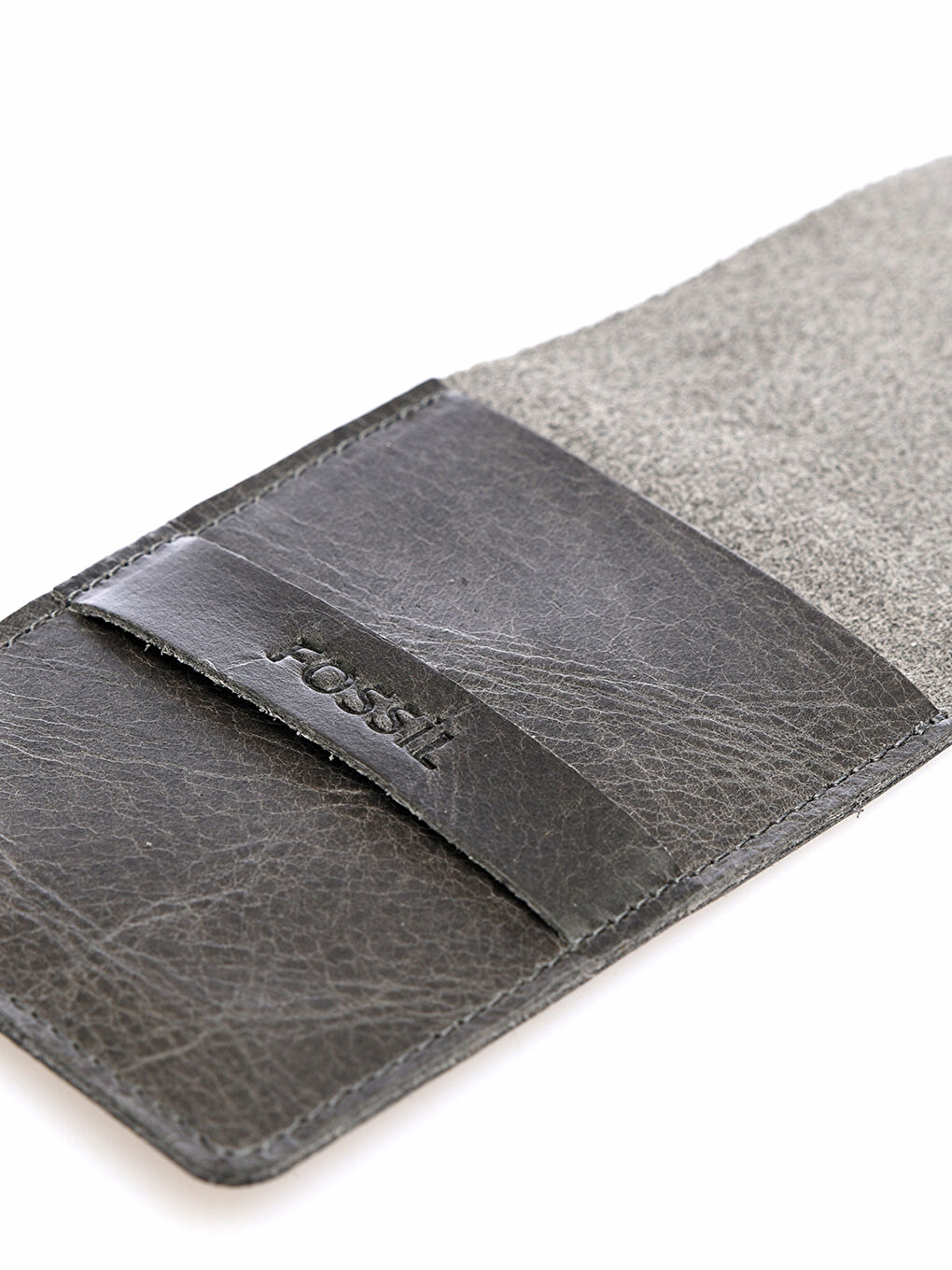 Antrasit Hakiki Deri Erkek Kartlık-2
