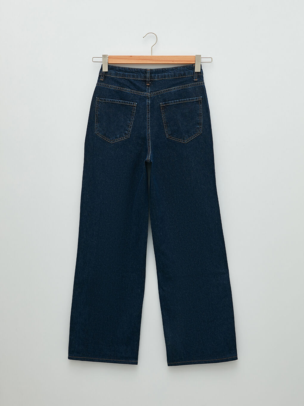 İndigo Aplike Baskılı Kapüşonlu Tunik-6