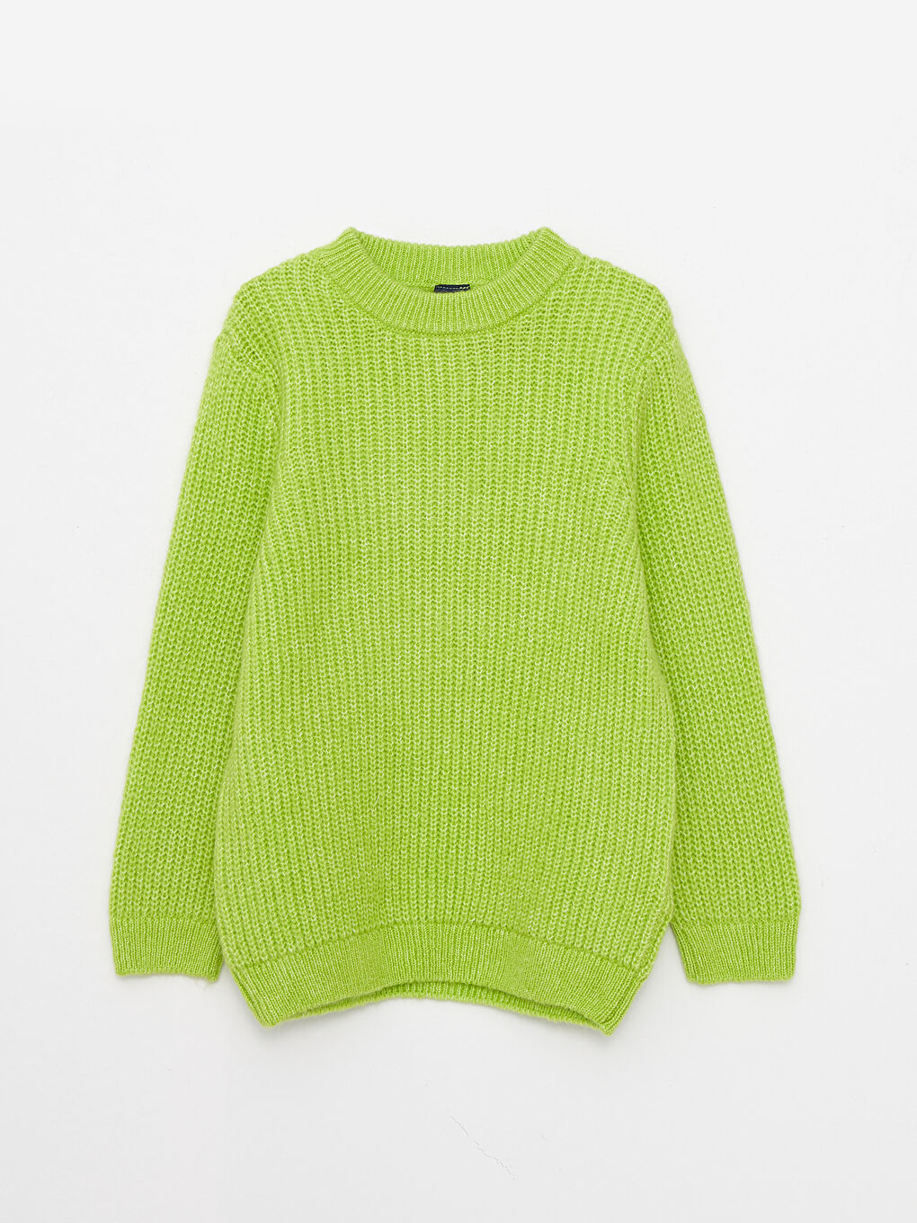 LCW Kids Crew Neck Basic Long Sleeve Boys' Knitwear Sweater -S2I807Z4-FKX