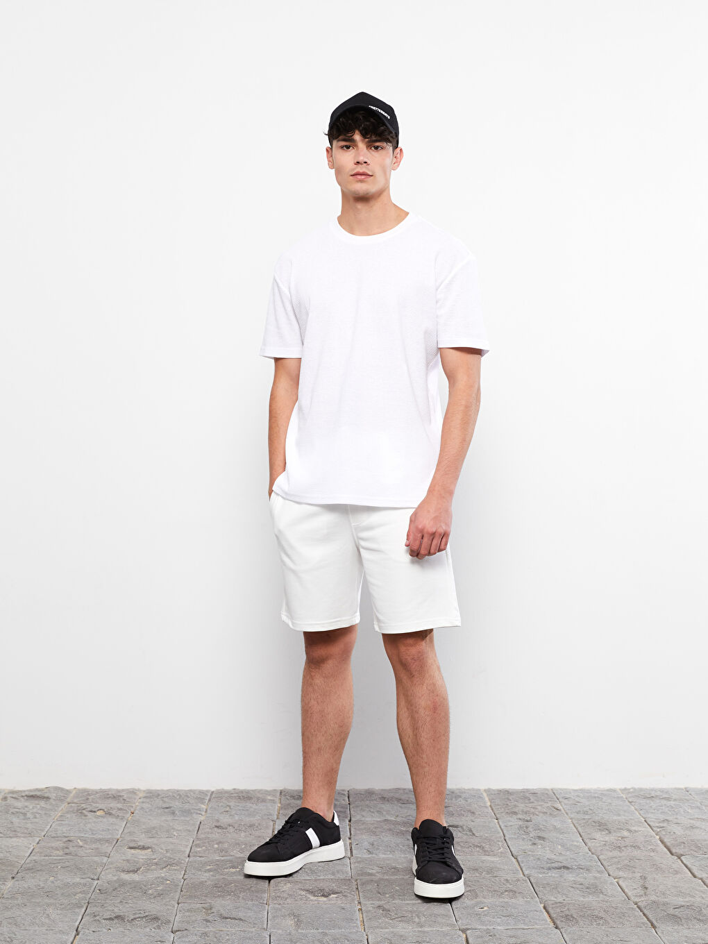 XSIDE Crew Neck Short Sleeve Men's T-Shirt -S2I811Z8-Q6K