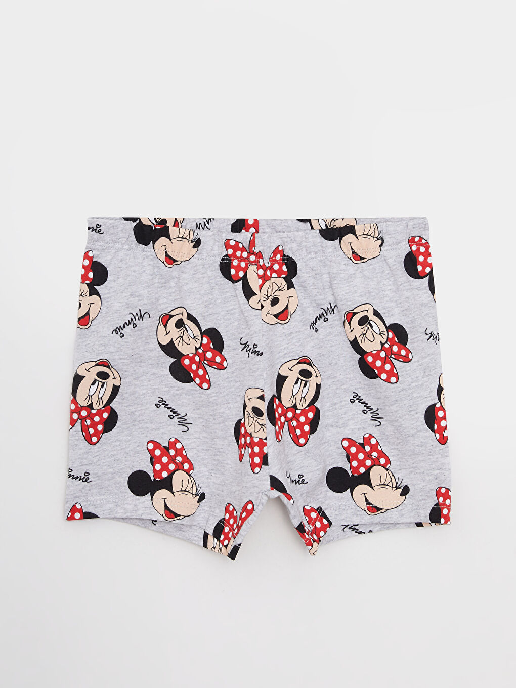 طقم بيجامة بناتي قطن مطبوع ميني ماوس للأطفال ٢ قطعة-4