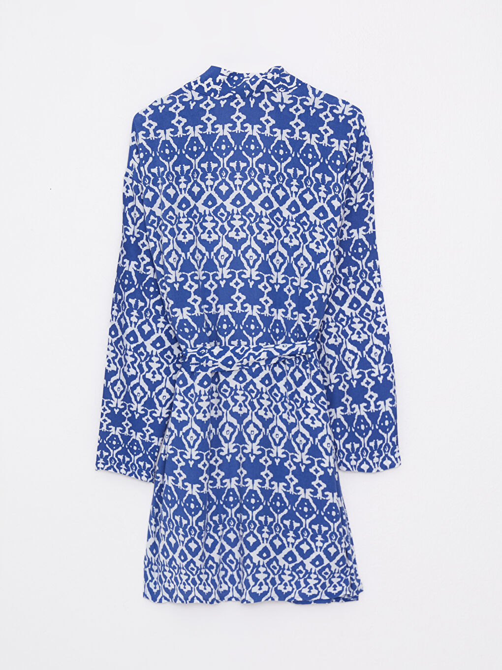 LCW Modest Şal Yaka Desenli Uzun Kollu Oversize Viskon Kadın Kimono -S2I872Z8-LQQ