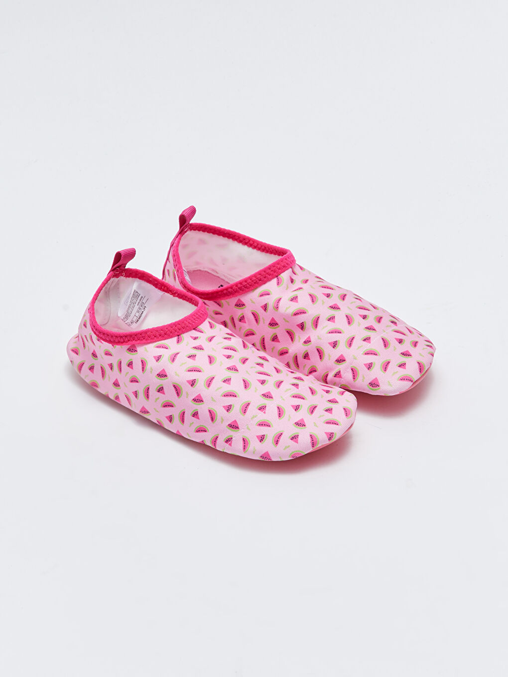 Pembe Baskılı Kız Çocuk Deniz Ayakkabısı
