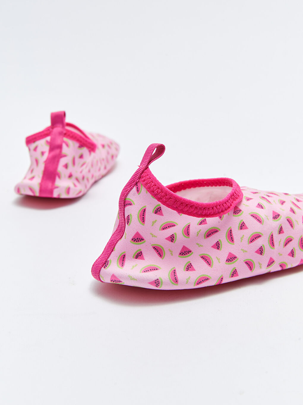 Pembe Baskılı Kız Çocuk Deniz Ayakkabısı-4
