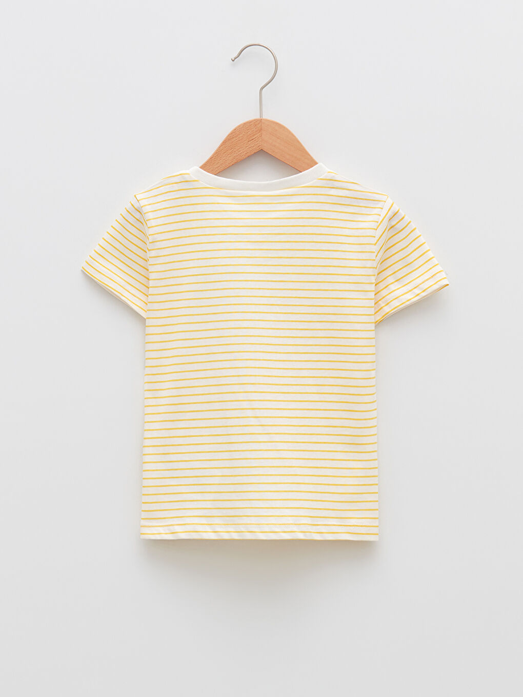 تيشيرت للأولاد الرضع بطباعة وكم قصير برقبة دائرية-2