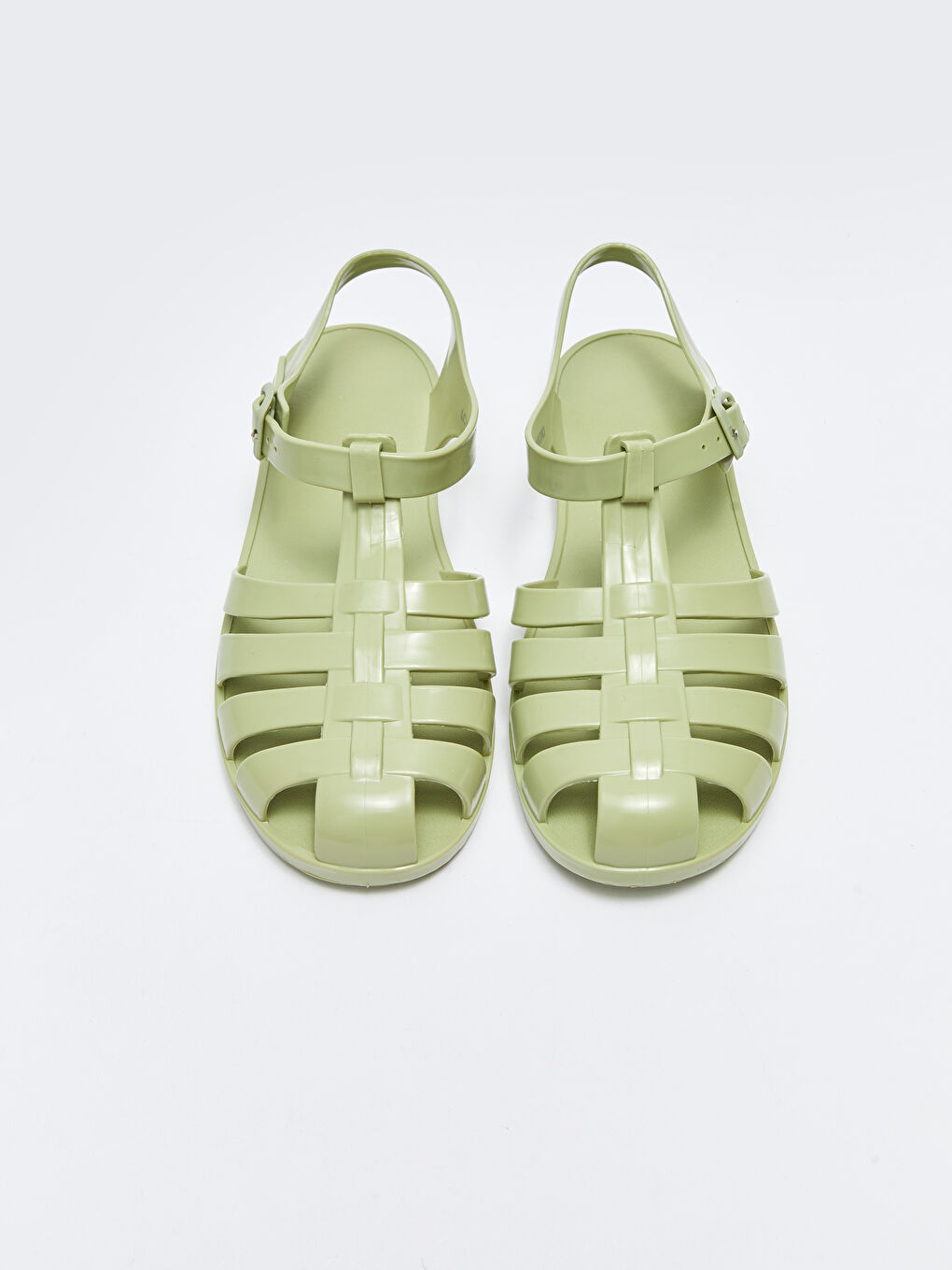 صنادل شاطئ للسيدات بمقدمة مغلقة وتفاصيل ابزيم-2