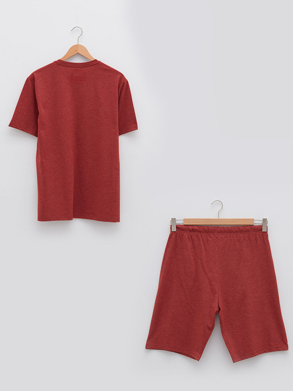 Ensemble pyjama court pour Hommes à coupe régulière-5