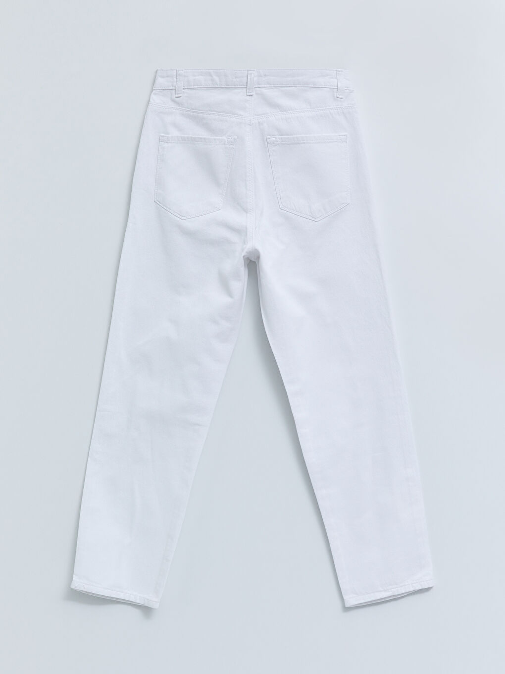 Standard Fit Regular Pocket Detailed Gabardine Women's Trousers-7