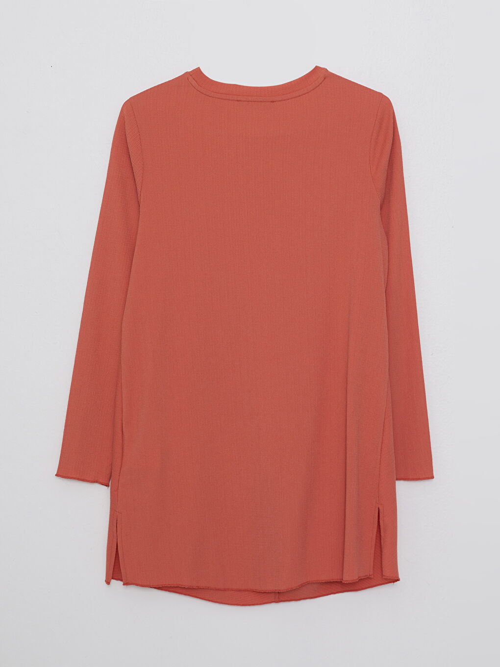 Crew Neck Regular Long Sleeve Maternity Tunic-6