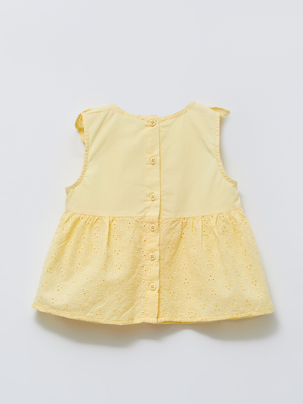 Basic Patterned Baby Girl Blouse-1
