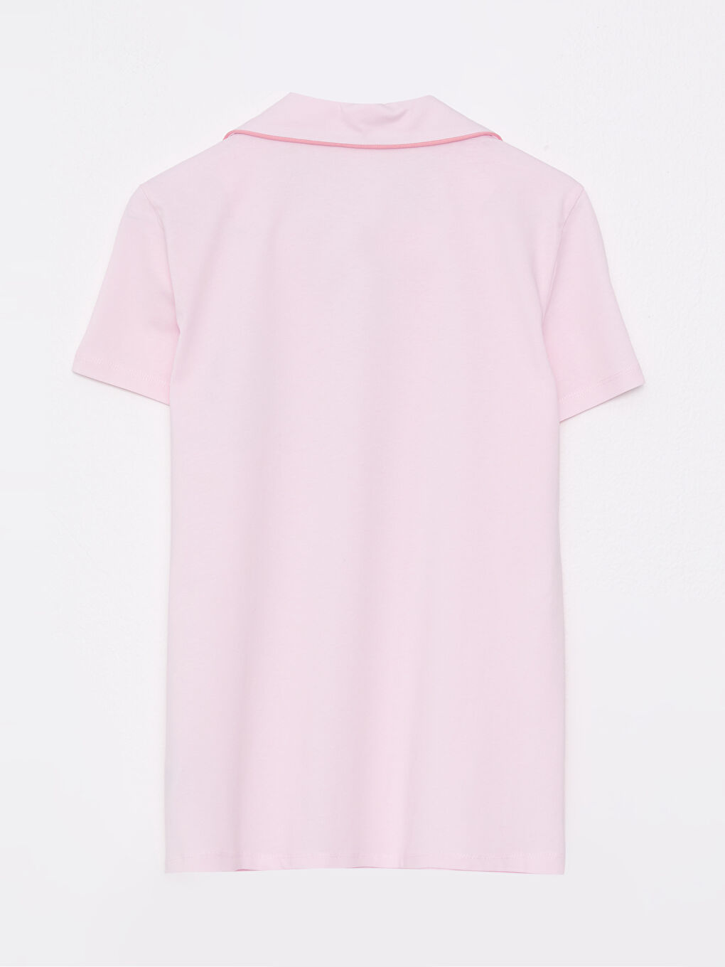 Ženski Komplet Pidžame od Pamuka sa Štampom, Kratkim Rukavima i Okovratnikom-7