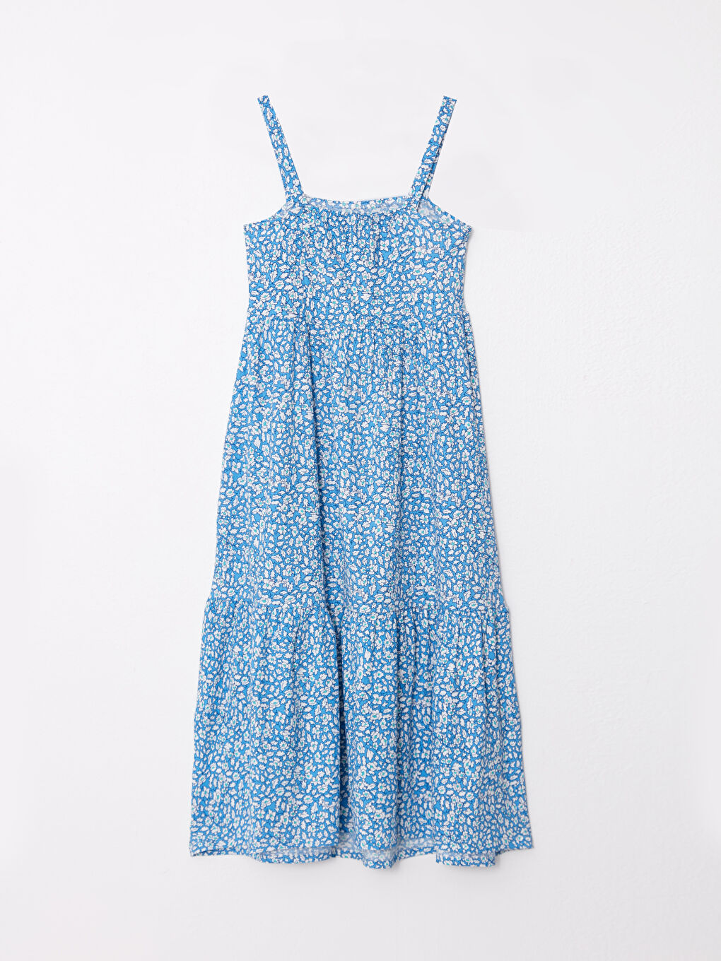 Square Neck Floral Strap Crinkle Maternity Dress -S2IA09Z8-LQK