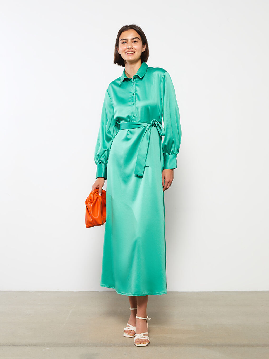 Straight Long Sleeve Women's Evening Dress -S2IA18Z8-RX8