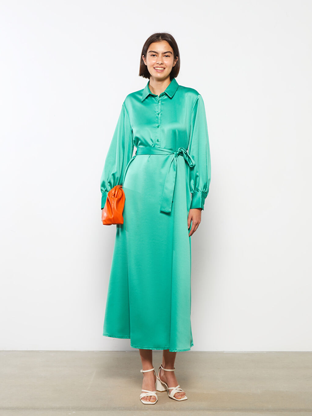 Straight Long Sleeve Women's Evening Dress -S2IA18Z8-RX8