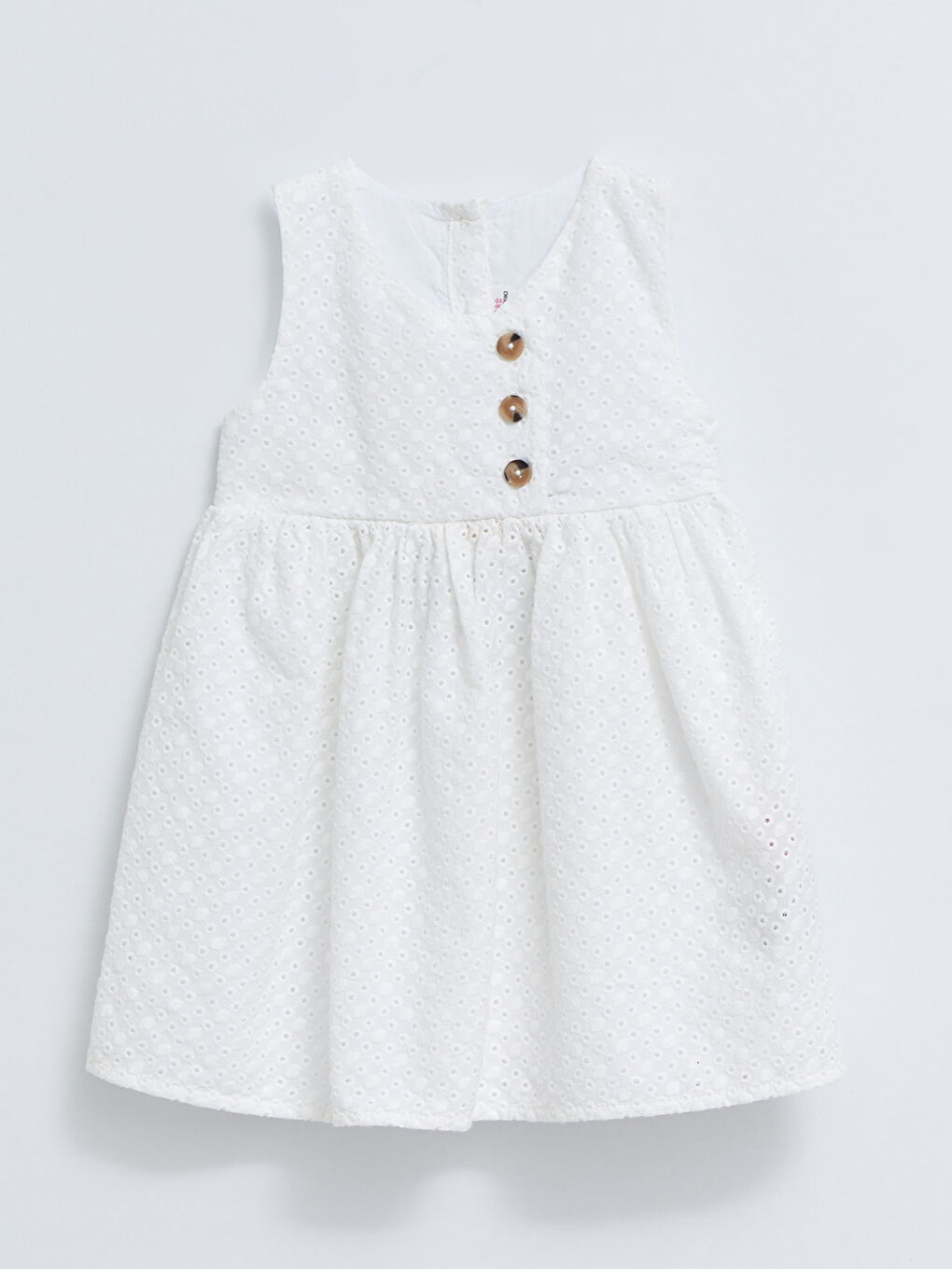 Robe en Broderie de Coton pour Filles