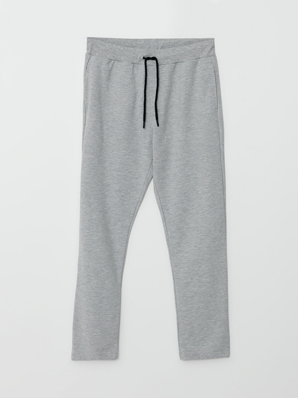 Gri Standart Kalıp Erkek Eşofman Altı-5