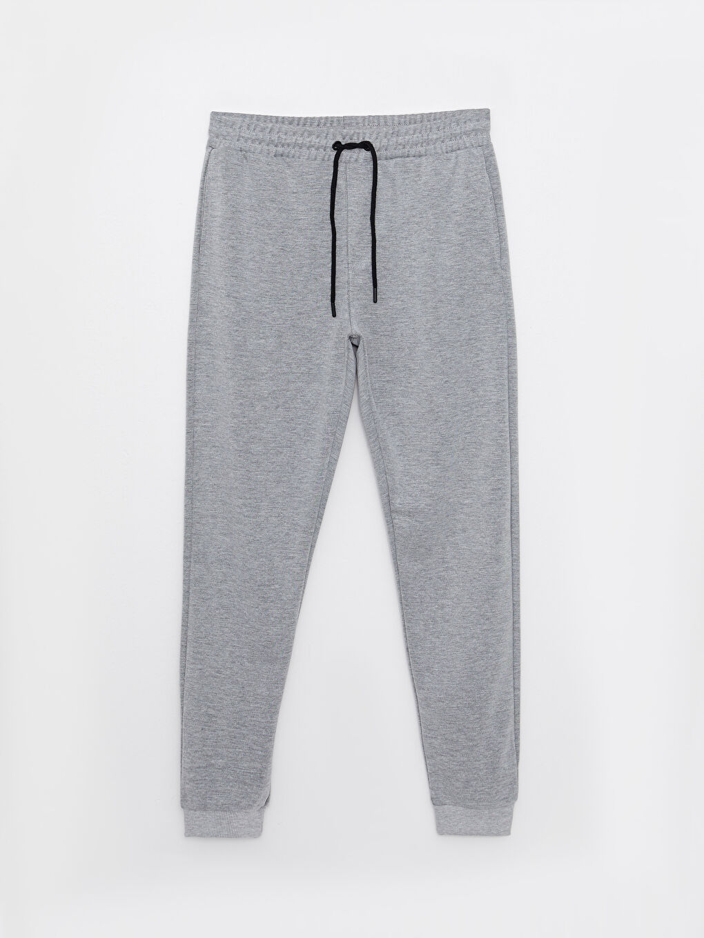 Gri Standart Kalıp Erkek Eşofman Altı-5