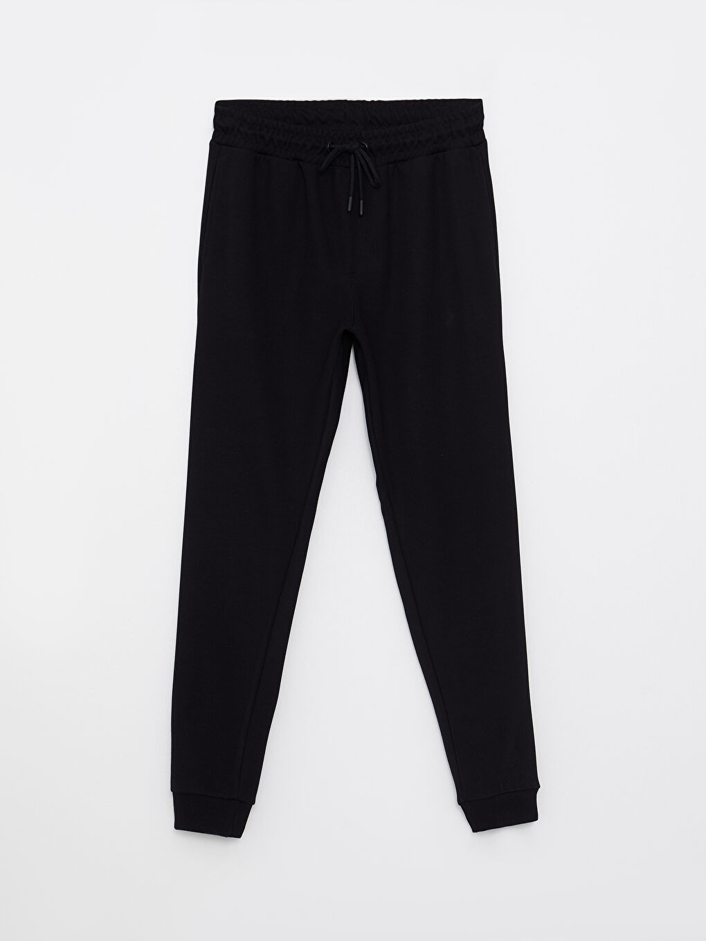 Siyah Slim Fit Erkek Eşofman Altı-5