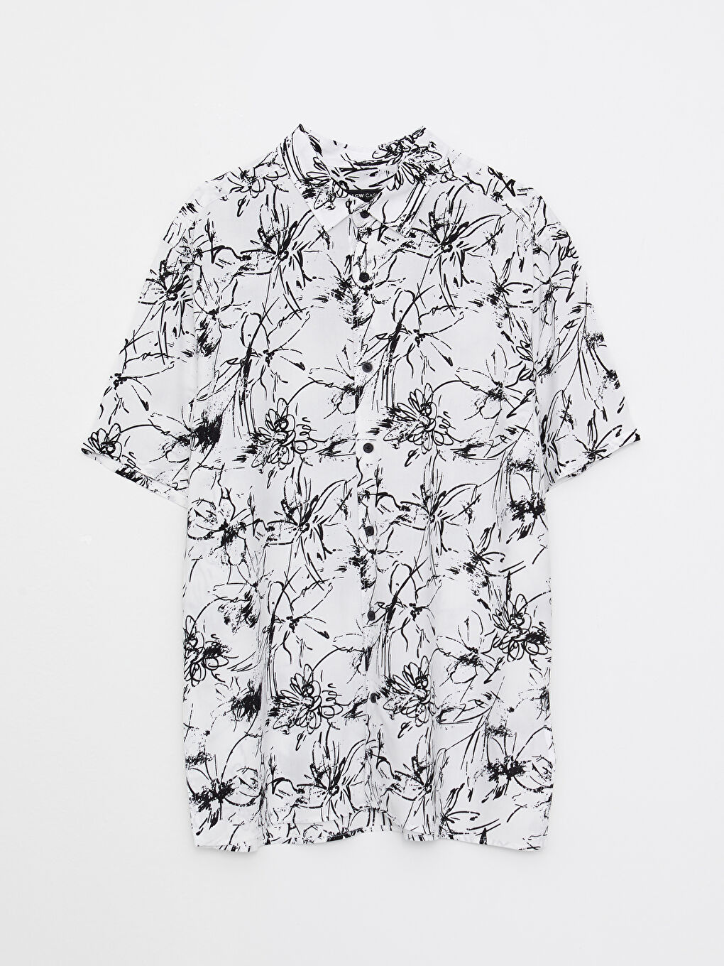 XSIDE Standard Fit Short Sleeve Poplin Men's Shirt -S2IA32Z8-LU7