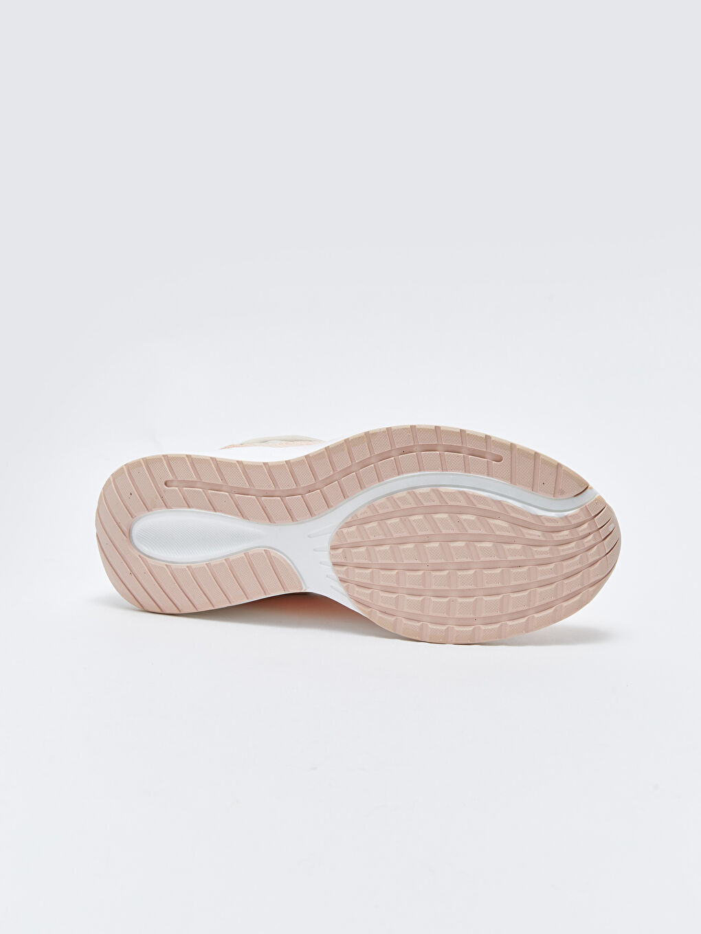 Pembe Bağcıklı Kalın Taban Kadın Aktif Spor Ayakkabı-3