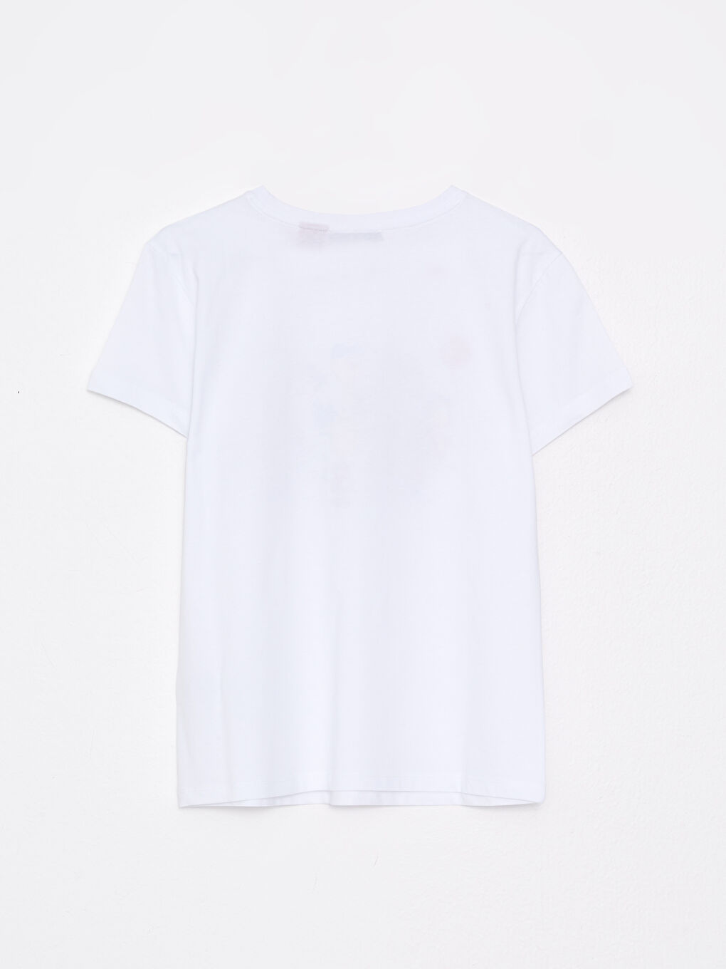 Crew Neck Snoopy Printed Short Sleeve Cotton Women's T-Shirt-6