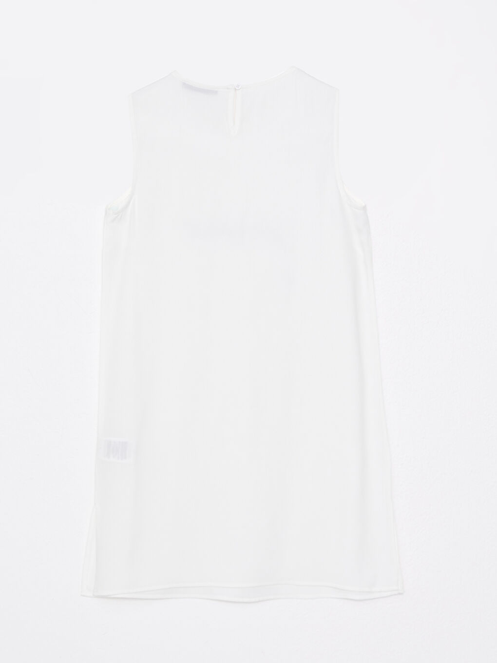 Crew Neck Embroidered Sleeveless Viscose Women's Tunic-5