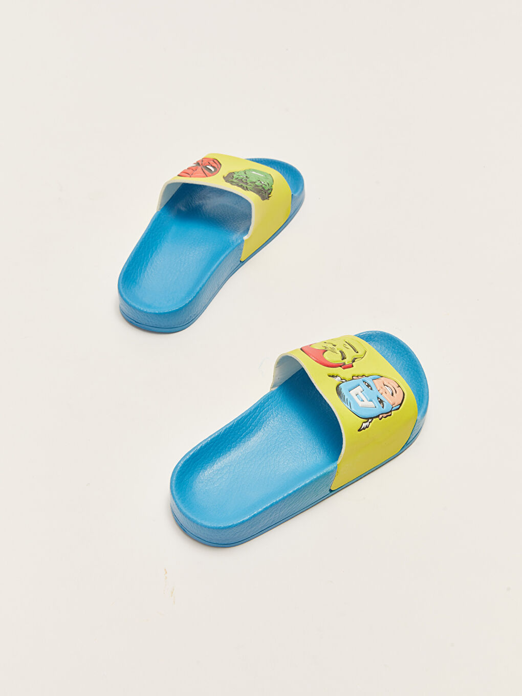 Mavi Comics Lisanslı Tek Bantlı Erkek Çocuk Terlik-4