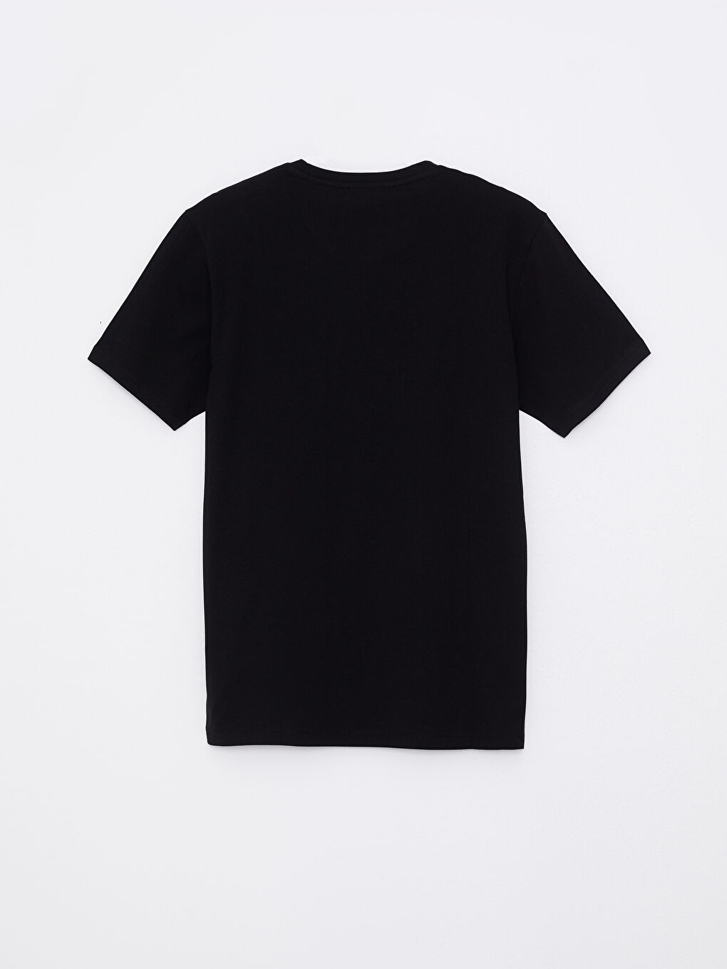 Siyah Bisiklet Yaka Kısa Kollu Game of Thrones Baskılı Penye Erkek Tişört-6