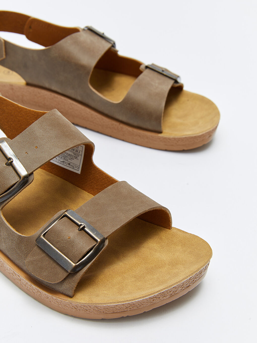 Sandales pour Hommes à Double Bande Velcro-2