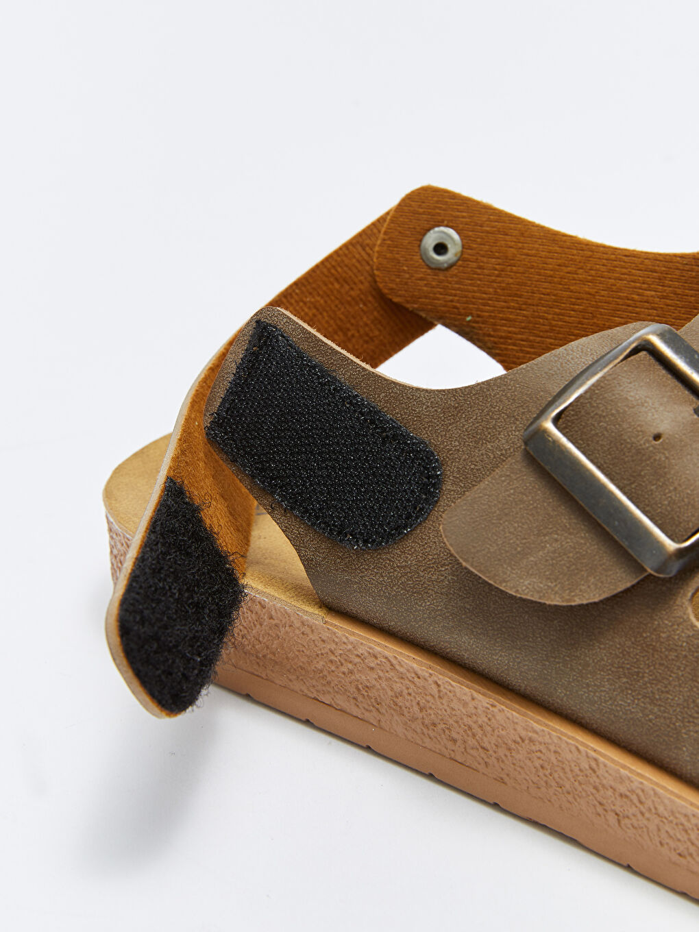 Sandales pour Hommes à Double Bande Velcro-5