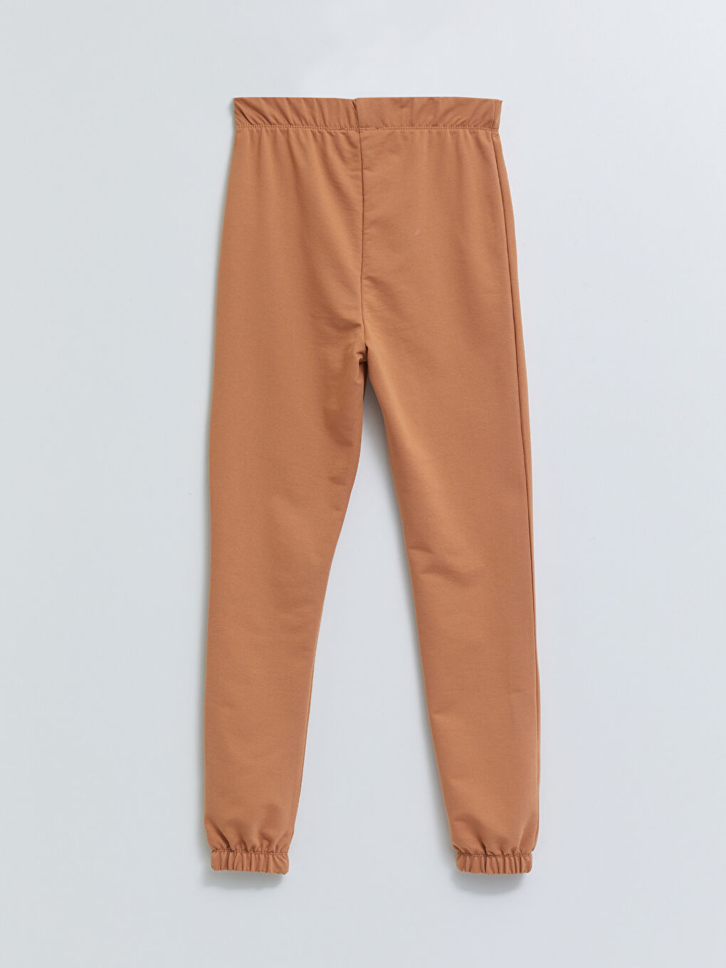 Women's Elasticated Waist Plain Jogger Sweatpants-6