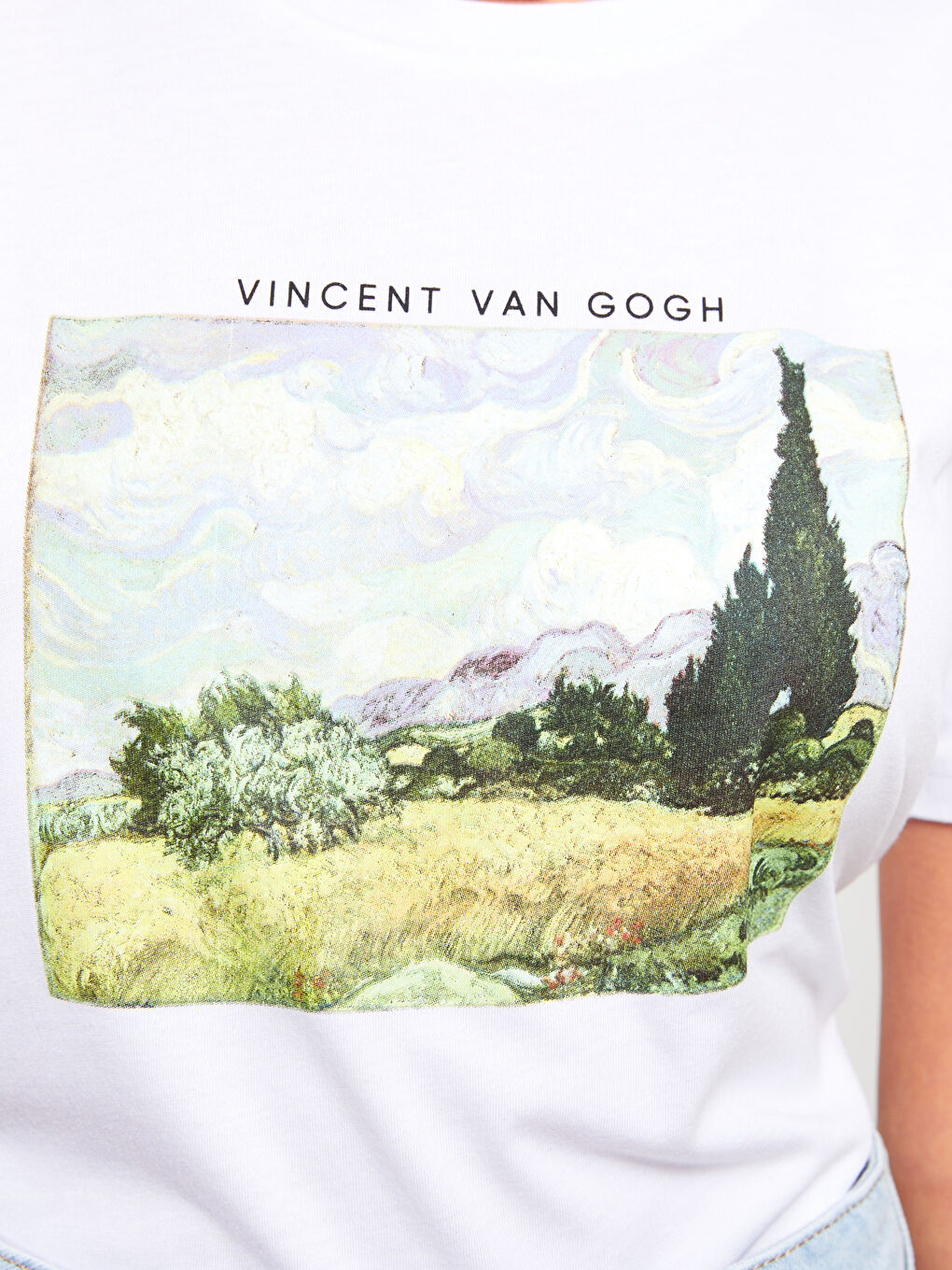 Vincent Van Gogh Printed Women's T-Shirt-3
