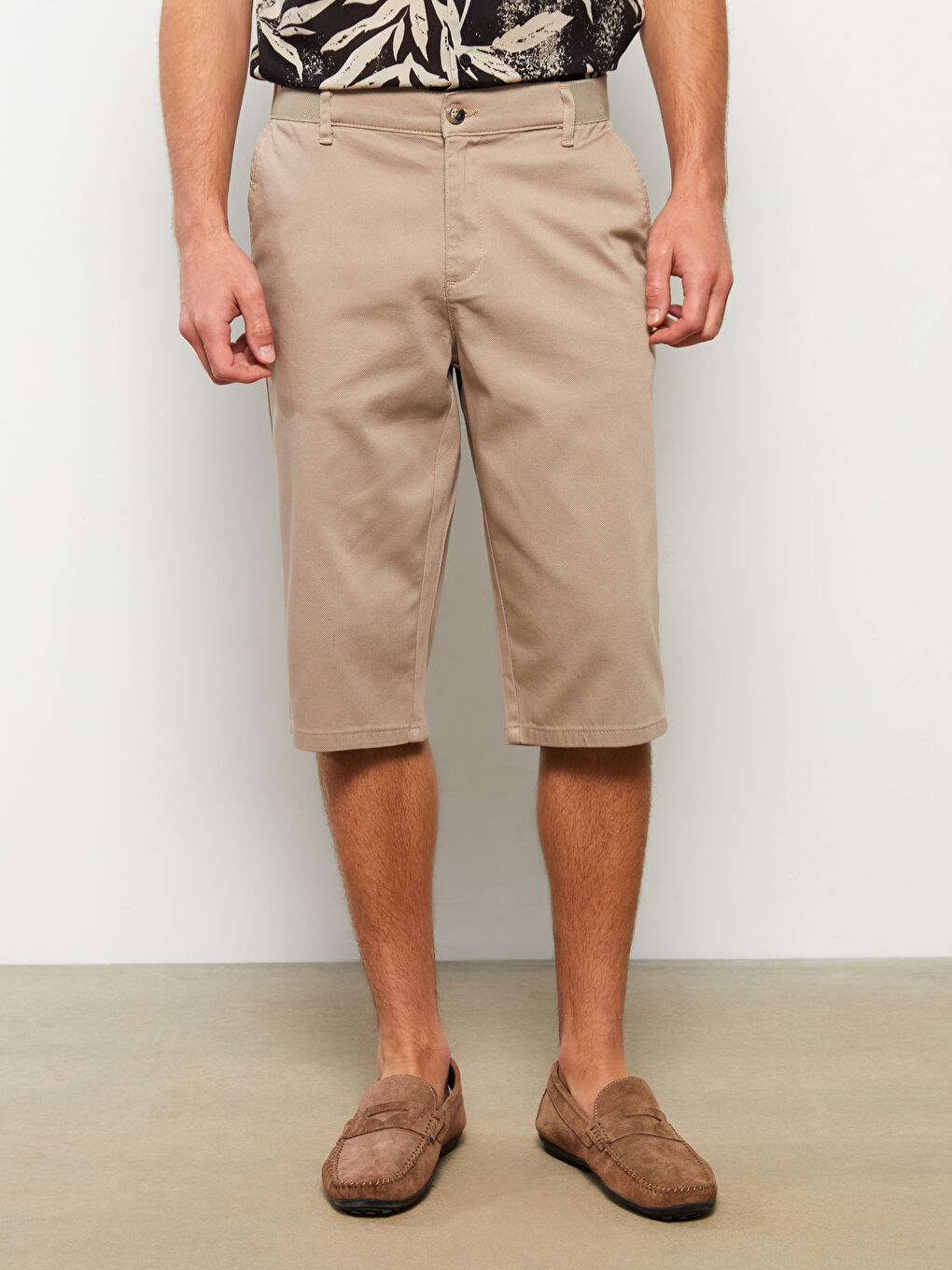 Standard Fit Bermuda Men's Shorts -S2IC17Z8-KD3