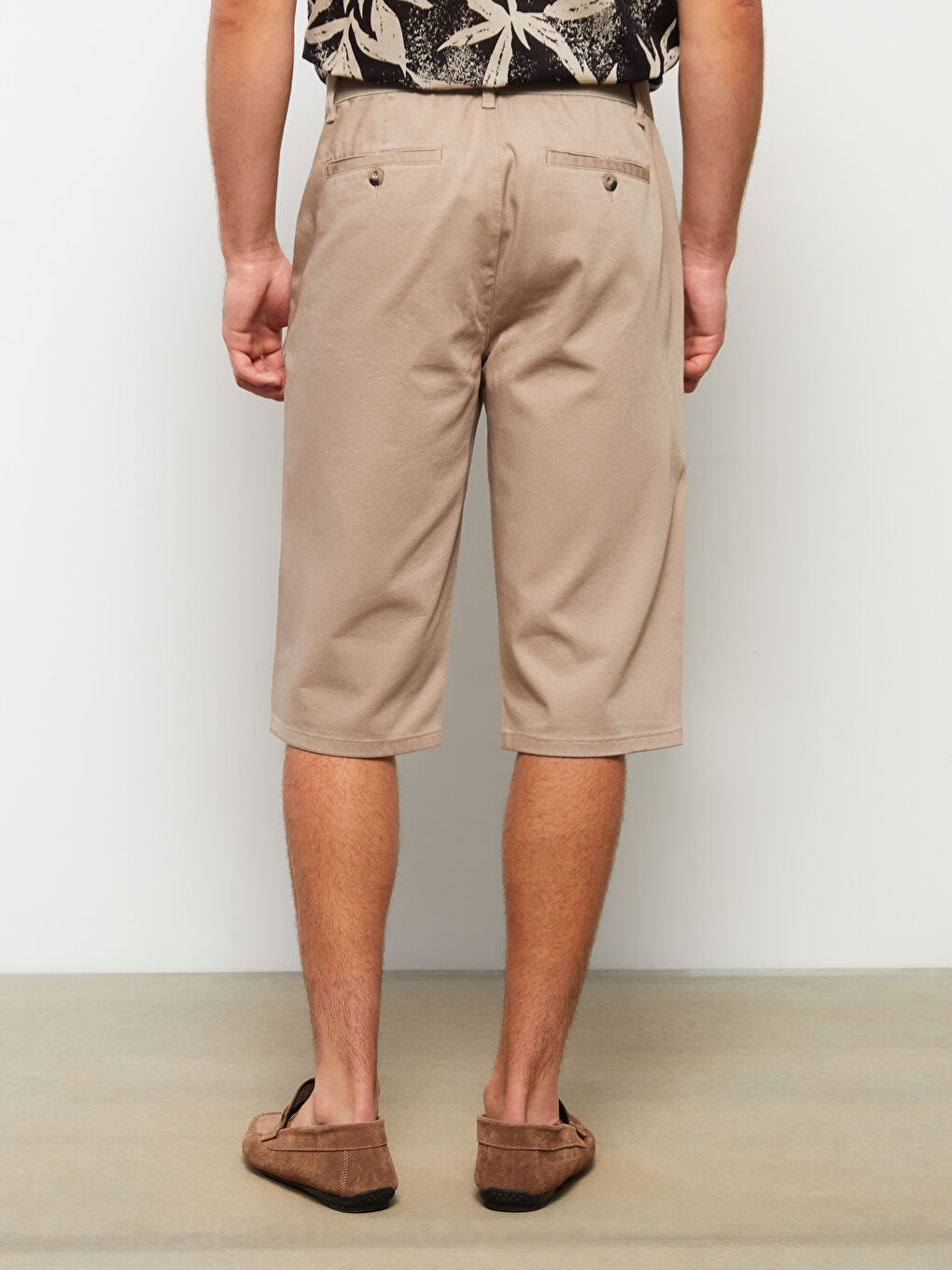 Standard Fit Bermuda Men's Shorts -S2IC17Z8-KD3