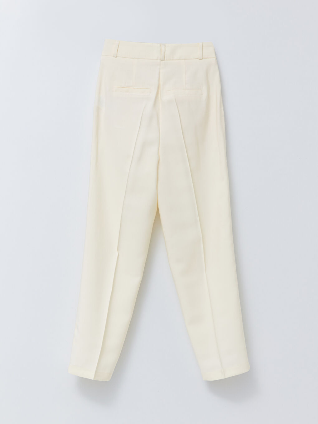 High Waist Comfortable Fit Women's Trousers With Pocket Detail-6