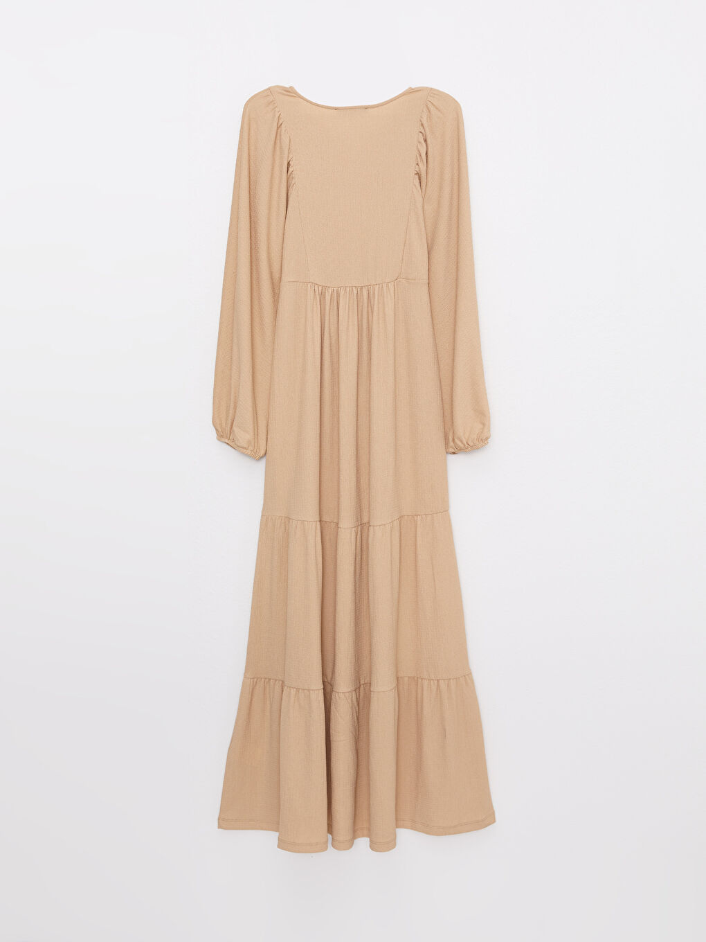 Tie Neck Regular Long Sleeve Maternity Dress -S2IC66Z8-G3N