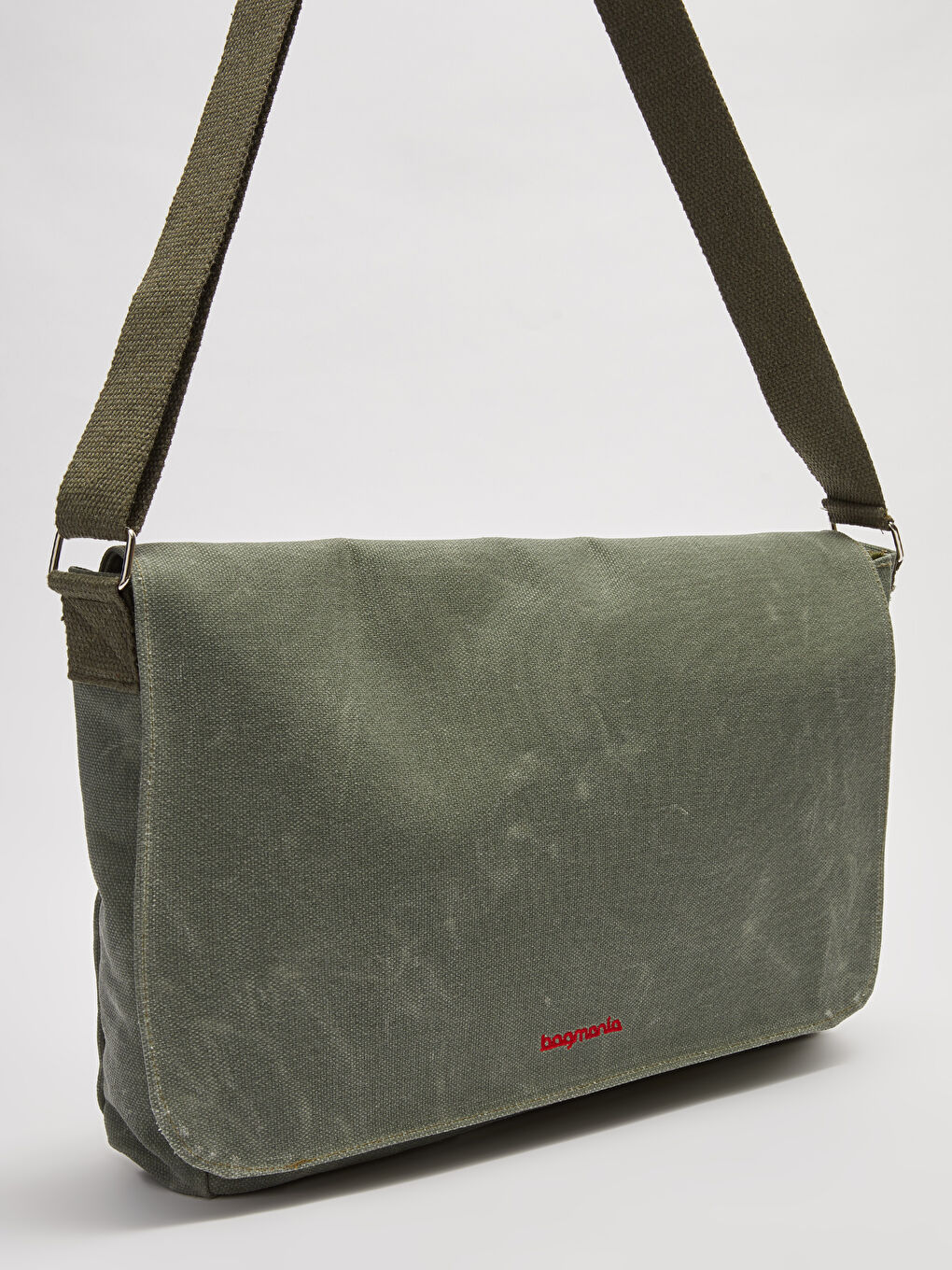 Haki Ayarlanabilir Askılı Kadın Laptop Çantası-1