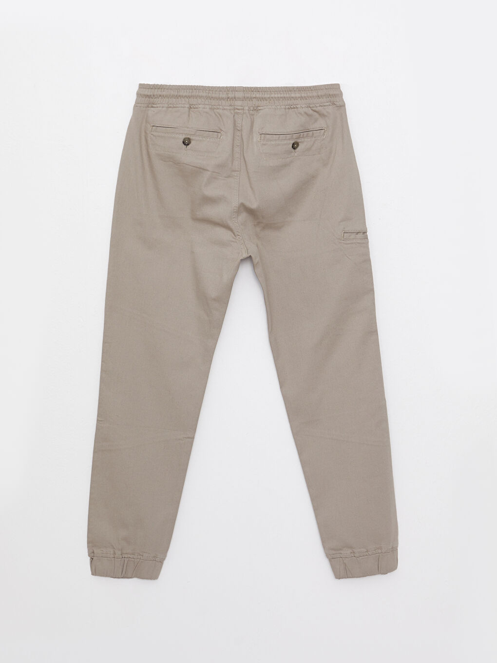 Schlank Geschnittene Twill Jogginghose für Herren-6