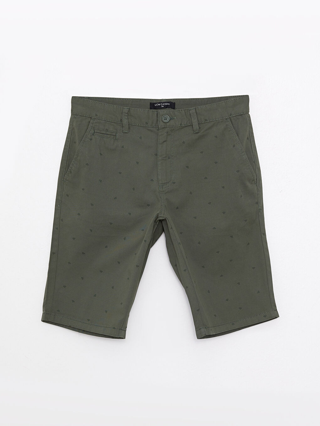 Slim Fit Patterned Men's Shorts -S2ID64Z8-LS5