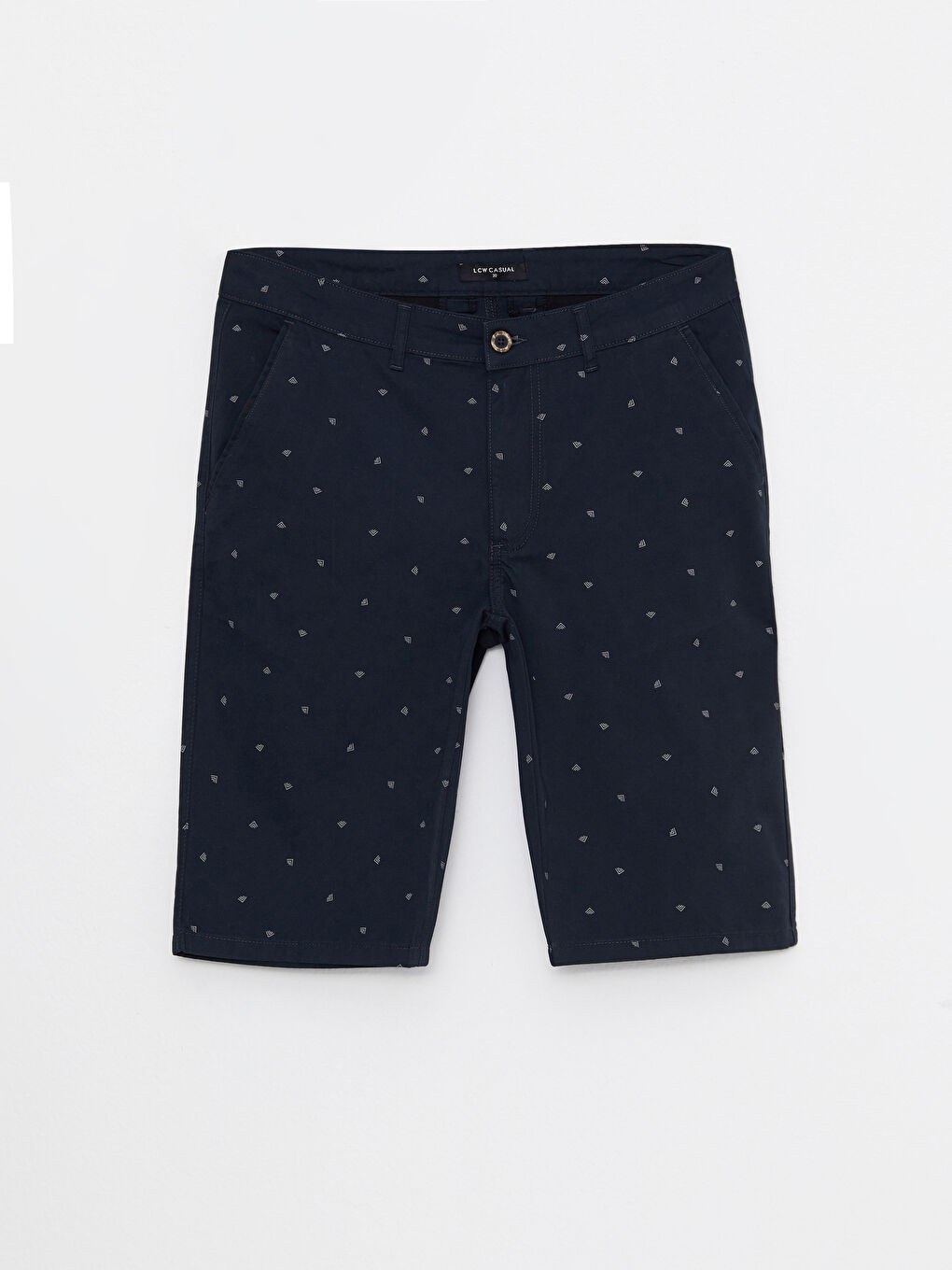 Slim Fit Patterned Men's Shorts -S2ID64Z8-LSJ