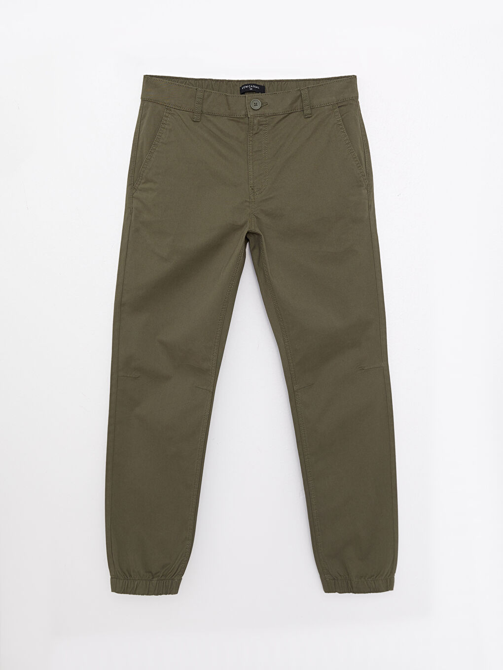 Muške džoger pantalone od gabardena slim fit -S2ID65Z8-S5R