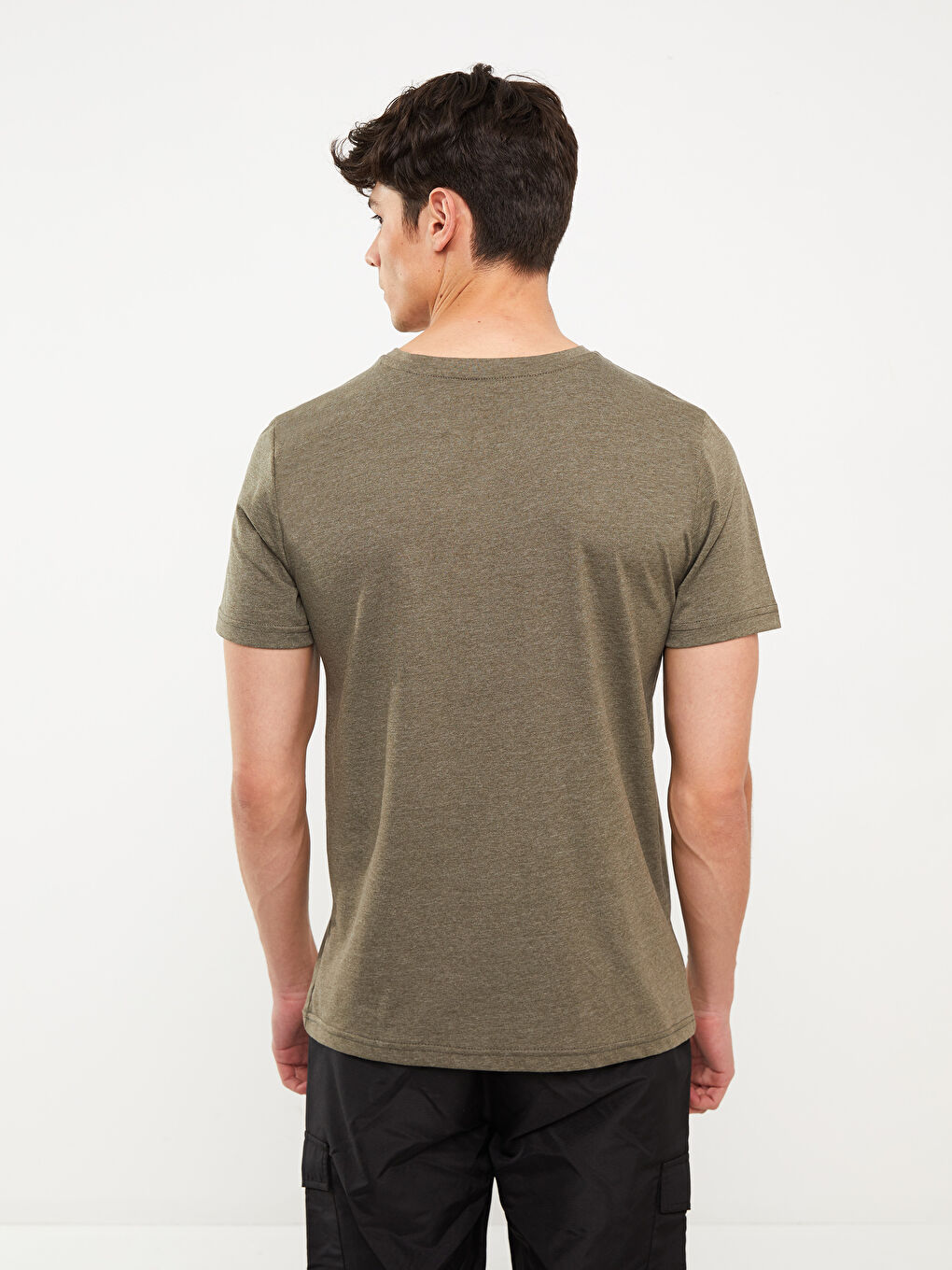 Muškarac TAMNO ZELENA Majica kratkih rukava-5