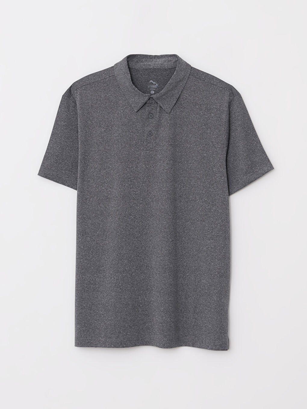 Polo Neck Short Sleeve Men's T-Shirt-5