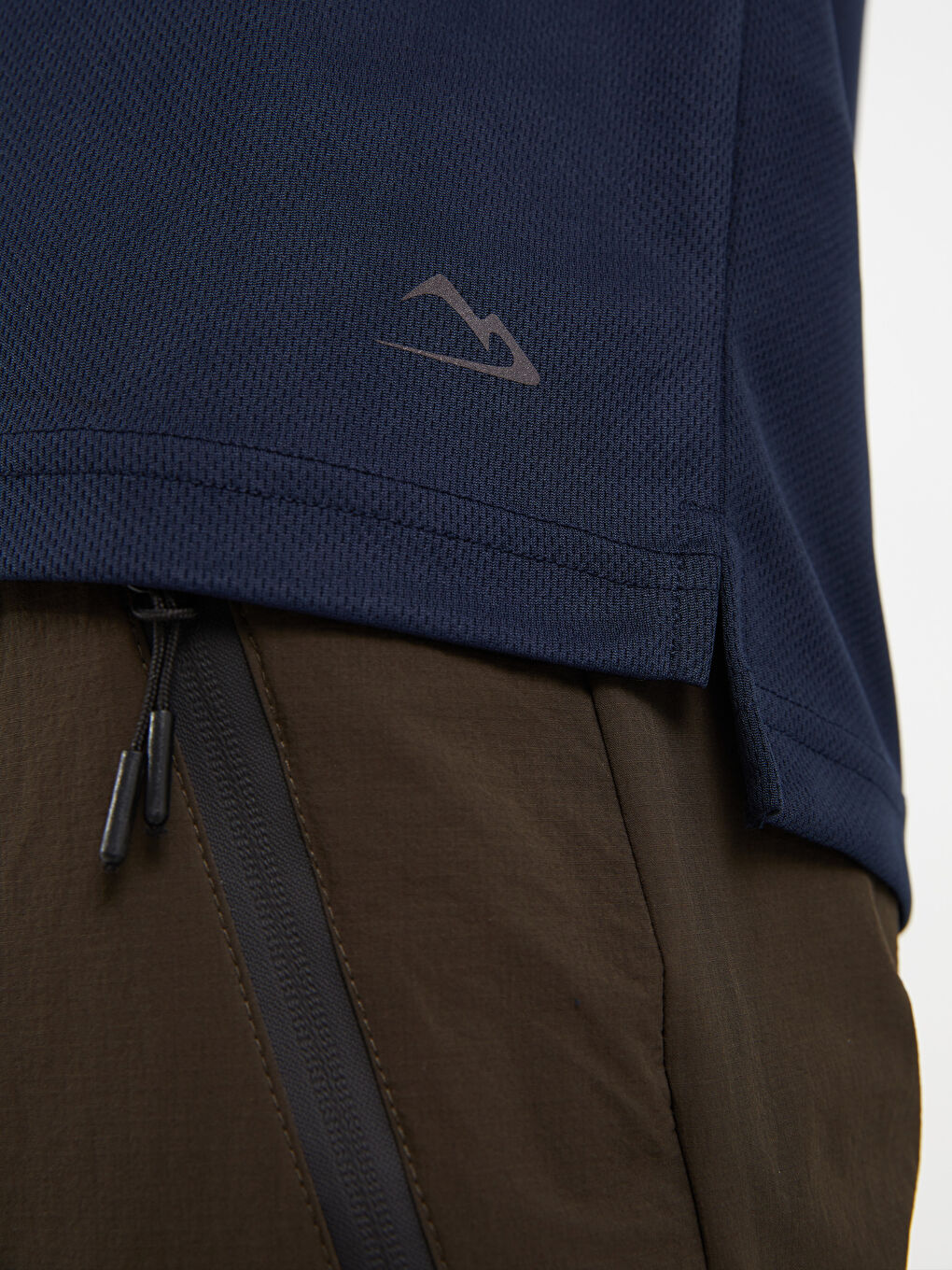 LCW OUTDOOR Lacivert Polo Yaka Kısa Kollu Erkek Tişört - 3