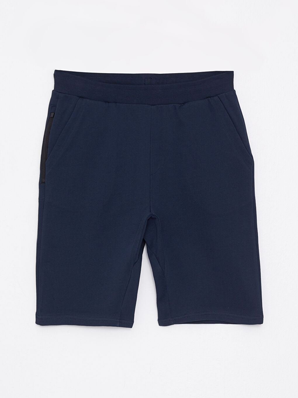 Lacivert Standart Kalıp Erkek Şort-5