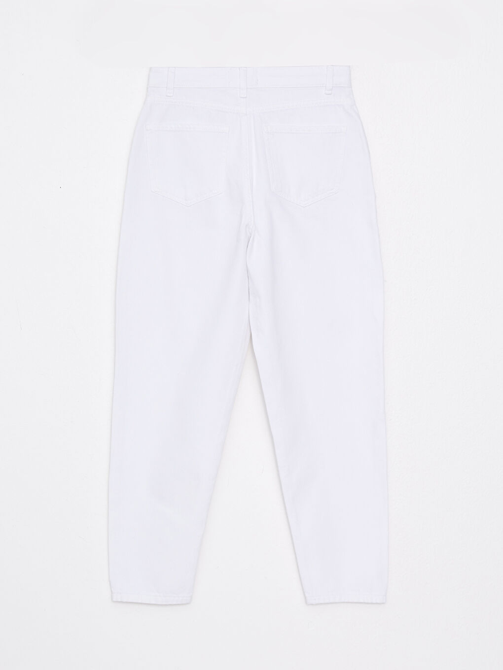 Blugi de Damă Confortabili Croi Drept cu Buzunare Detaliate-4