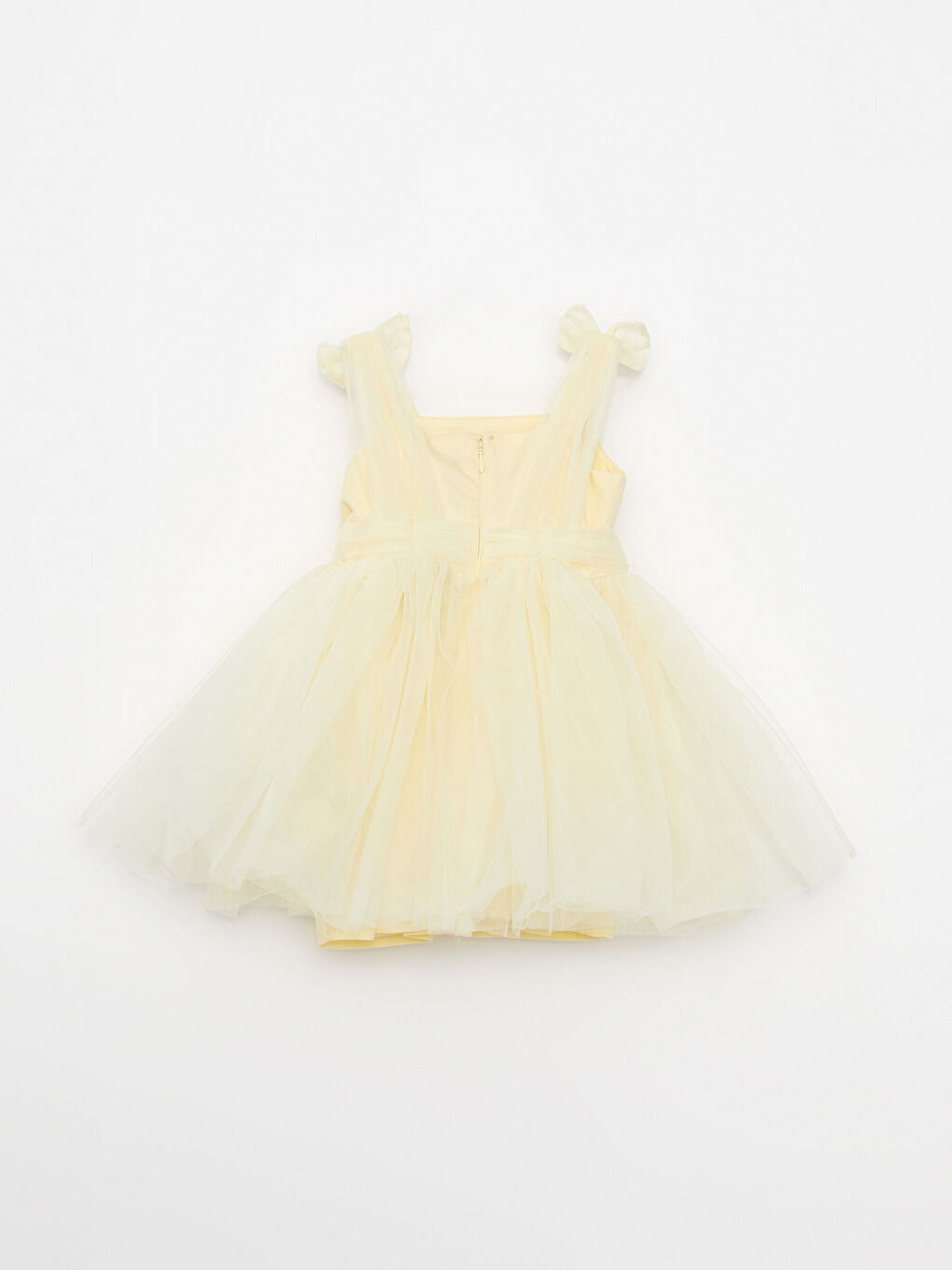 Rochie Bebeluși Fete Cu Bretele Guler Pătrat-1